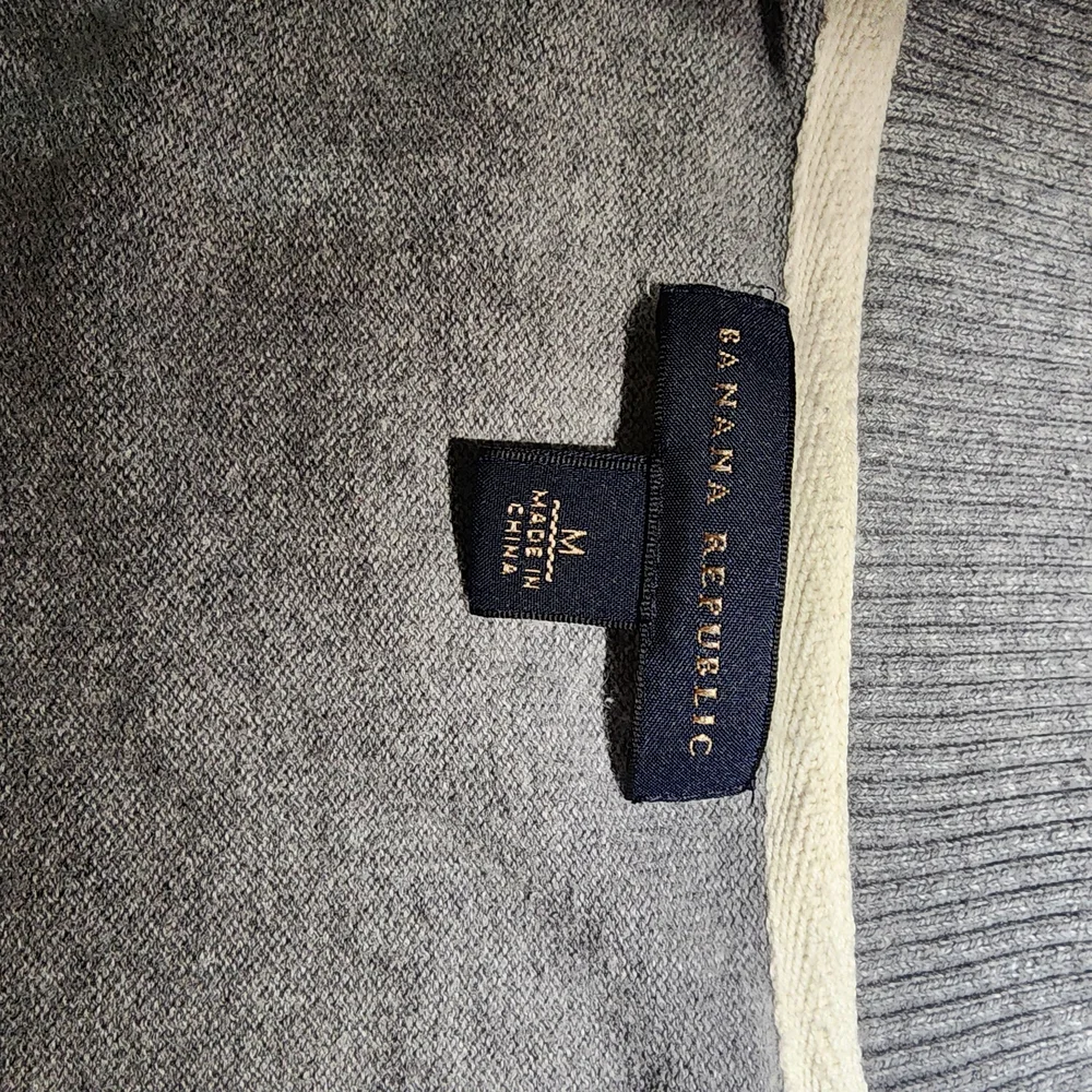 Banana‎ Republic Gray Knit Sweater